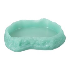 Reptile Food Bowl Reptile Feeding Dish Corner Bowl S 5.3 Inch Glow