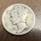 1928 MERCURY SILVER DIME ACTUAL COIN Get More Today & Save Shop Here Buy Here