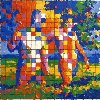 Marilyn Rubik Shot Invader 24x24 Giclée Art Print Ltd 1/25 Signed COA Rombley V5