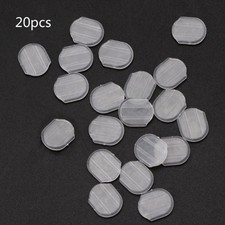 20Pcs Comfort Earring Cushions for Clips on Earrings Clear Earring Pads