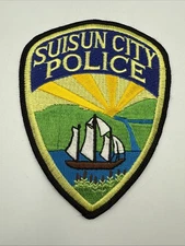 Suisun City Police Patch 5x4