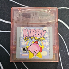 Nintendo Kirby Tilt 'n' Tumble Game Boy Color GBC NTSC-U/C E