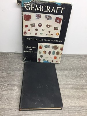 GEMCRAFT & Metal Craft book lot Quick Leiper   Lapidary cutting Gemstones