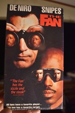 The Fan VHS, 1996 Robert DeNiro, Wesley Snipes, Benicio Del Toro BRAND NEW