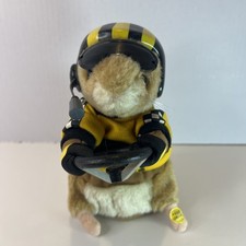 Vtg Gemmy Dancing Hamster Car Racer Nascar 917 Born To Be Wild  Racing Parts  
