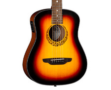 Luna Safari Tribal Travel Acoustic/Electric Guitar