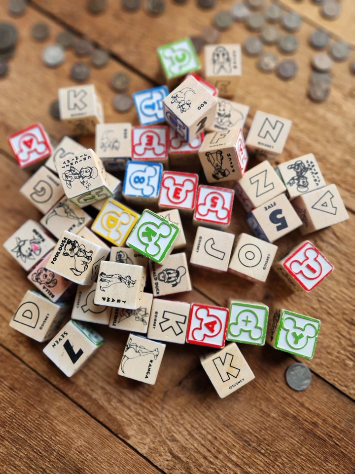 Used Set / Disney / *Multi / Wooden Block / Toy - Image 2 of 2