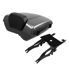 Steel Gray Low Profile Quick Release Trunk Rack Wbackrest For Chieftain 14-25