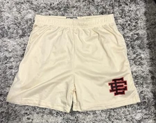 NEW Eric Emanuel Men's Almond Milk Shorts Size Medium, Large, XL