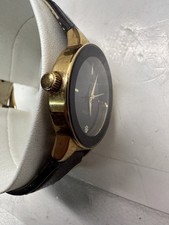 Armitron Black/Gold-Tone 75/5410GP Watch bb (16225)