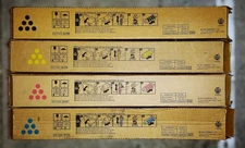 Genuine Set of 4 Ricoh MP C6003 CMYK Toner Cartridges Ricoh/Lanier/Savin