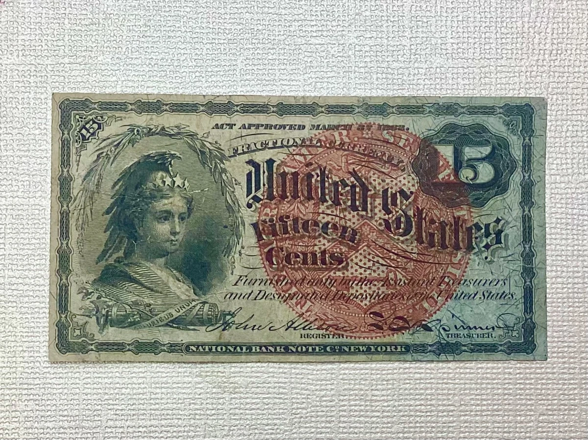 15c Denomination US Paper Money for sale | eBay