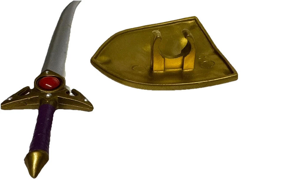 MOTUC Chief Carnivus Masters Universe Classics 2010 Mattel Parte Escudo/Espada Foto 3 de 4