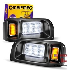 Club Car DS LED Headlight Kit, High Brightness Golf Cart Modified Headlights,