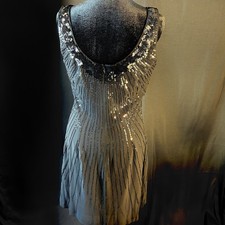 Glamour and Sparkle. White House Black Market. Womens Size 4 Black Dress