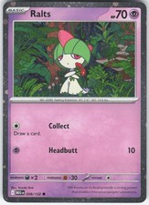 RALTS (COSMOS HOLO) 058/132 HOLO CARTE E PRODOTTI VARI POKEMON NM