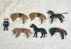 Vintage Playmobil Horse Figure Lot