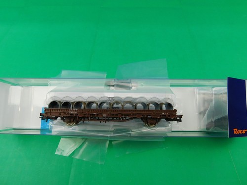C03 Roco 1:87 H0 Güterwagen 76997 ÖBB Rungenwagen mit Drahtrollen OVP TOP | Zustand: Gebraucht