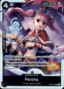 Perona (093) OP06-093 Wings of the Captain Foil Super Rare One Piece TCG