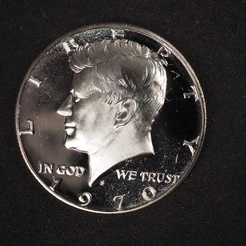 1970 S  PROOF KENNEDY SILVER CLAD  HALF DOLLAR **FREE SHIPPING**C2972