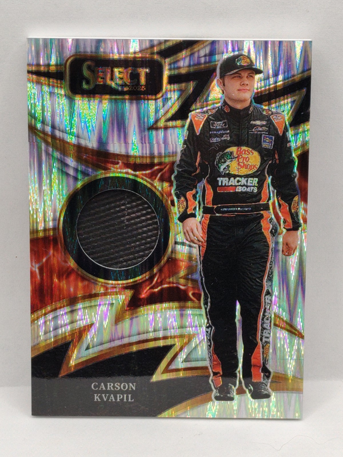 2025 Panini Select #S-CKP Carson Kvapil Sparks Flash Prizm NASCAR Racing Card