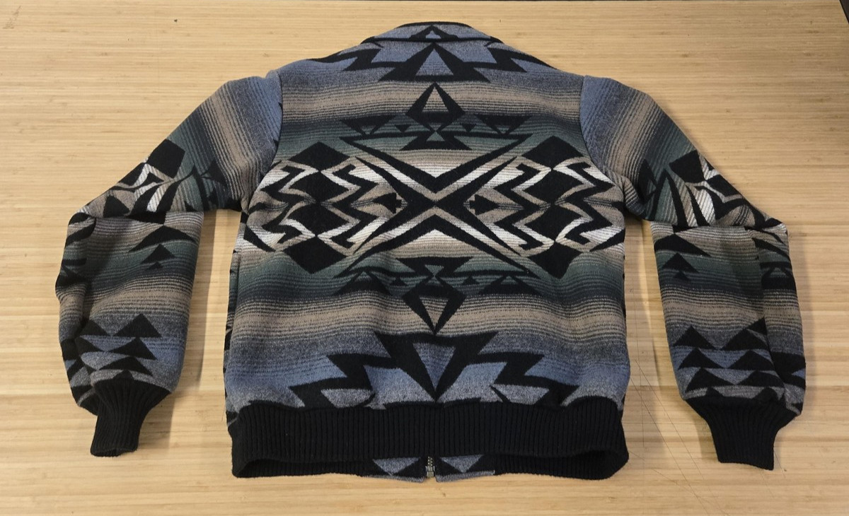 Vintage Pendleton Jacket Mens Medium Wool Western… - image 7