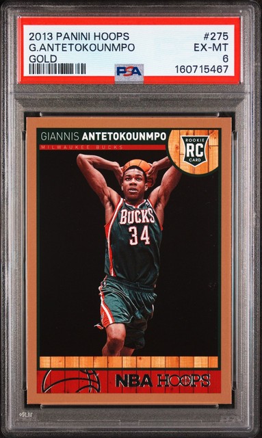Giannis Antetokounmpo 2013 Panini Hoops