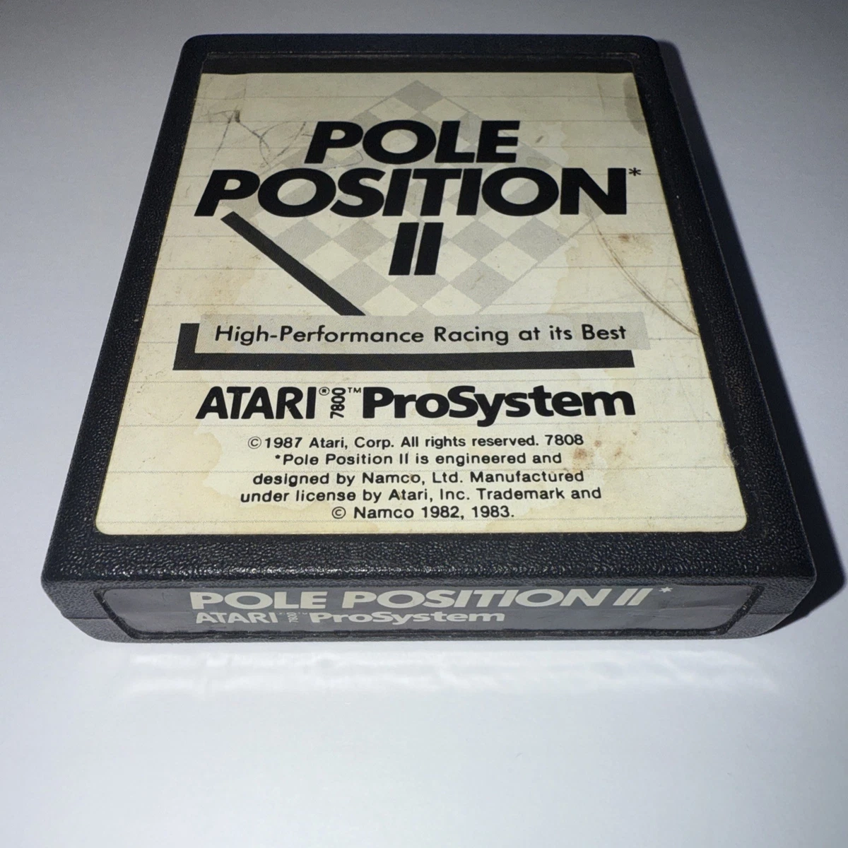 Pole Position II - Atari 7800 - Jeu NTSC Compatible France