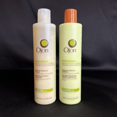 NEW Ojon Volume Advance Hydrating Thickening Shampoo & Conditioner Set 8.5 oz