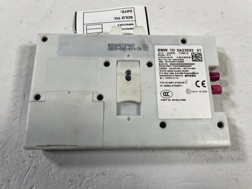 2018 - 2022 BMW 330I XDRIVE G20 TELEMATICS COMMUNICATION MODULE UNIT # 110256