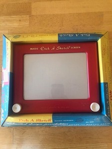 Vintage Etch A Sketch in original box