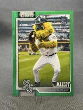 2026 Topps Series 1 MASCOT GREEN PARALLEL #'d 54/99 Chicago White Sox