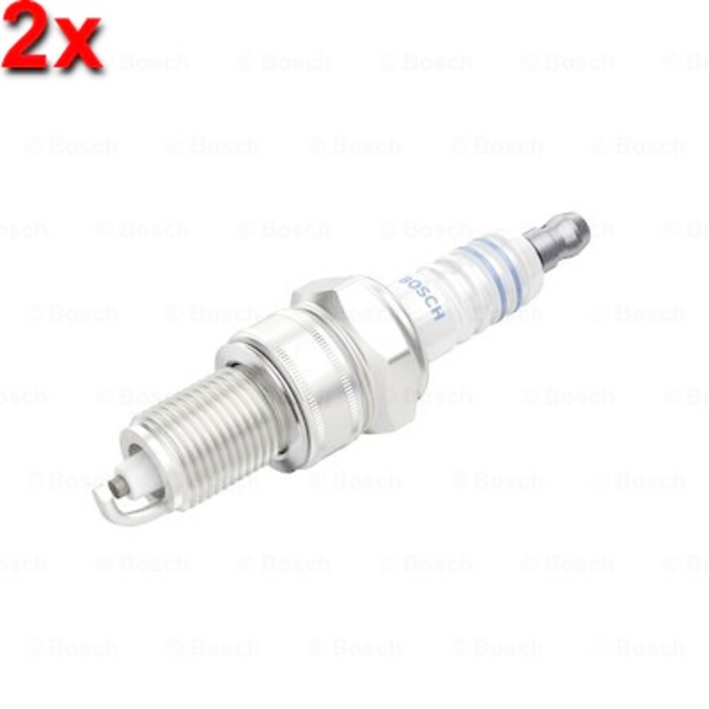 BOSCH X2 Spark Plug For BERTONE Freeclimber BMW CHRYSLER DODGE 77-01 0242229779