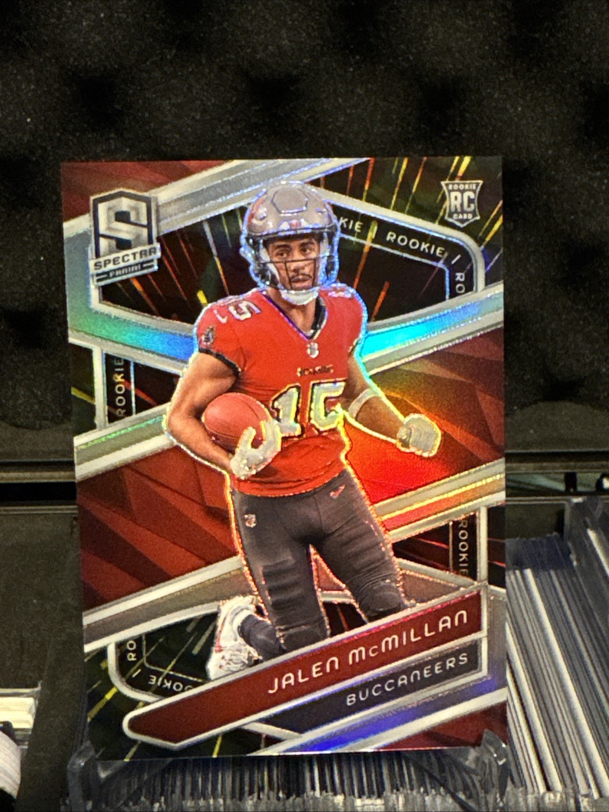 2024 Panini Spectra - Rookies Jalen McMillan #138 Hyper Prizm /75 (RC)