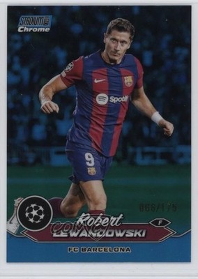 2023 Stadium Club Chrome UEFA Champions League /175 Robert Lewandowski #98 04uh