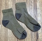 Merrell Unisex Adult Wool Hiking Ankle Socks 3-Pairs Medium - Large Green — photo 2