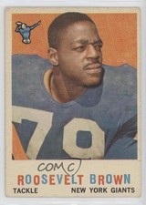 1959 Topps Rosey Brown Roosevelt Brown #114 HOF 0nr3