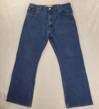 LEVI'S 517 Jeans Men's 38x30 Bootcut Red Tab Blue Rinse Dark Wash