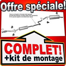 Pot d'échappement Peugeot 207