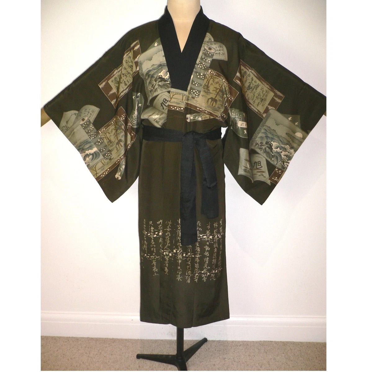 Abito Da Uomo In Stile Giapponese Con Kimono, Yukata, Pigiama Da Uomo - Foto 6