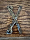 Original Civil War Pattern 1858 Cavalry/Dragoon EM Cap Badge