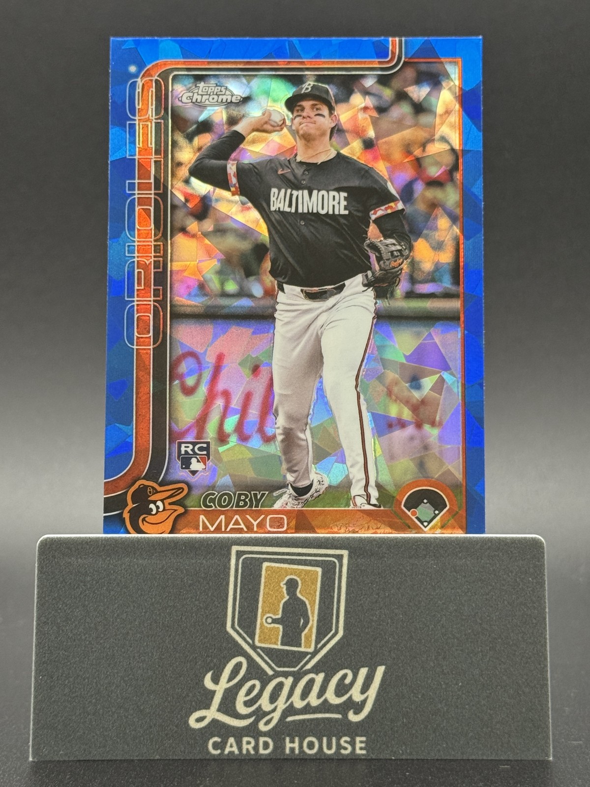 2025 Topps Chrome Sapphire Edition #120 Coby Mayo