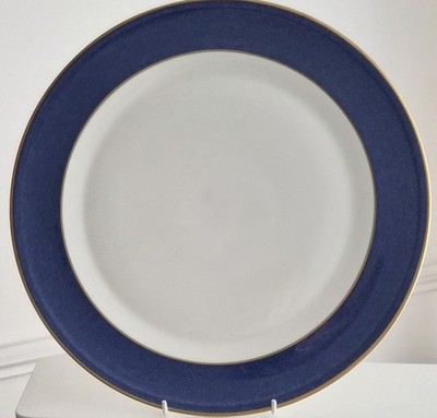 WEDGWOOD BONE CHINA BLAUE KRONE SAPHIR MUSTER 1 x 12'' SERVIERTELLER