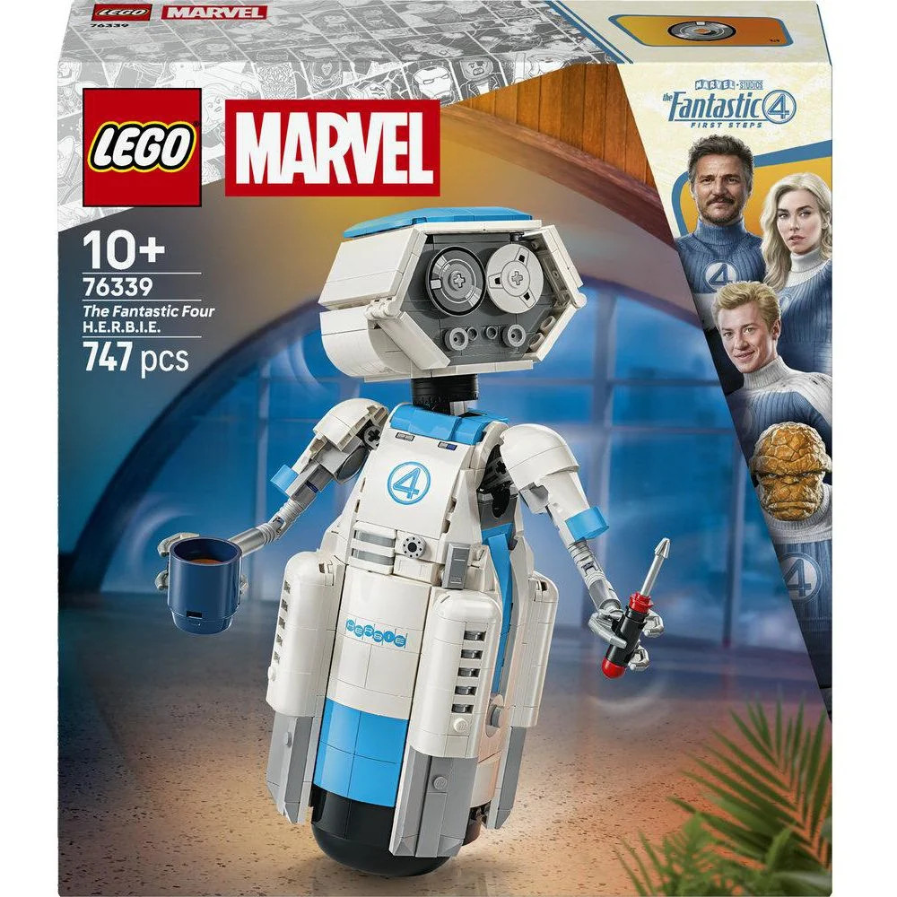 LEGO Super Heroes 76339 The Fantastic Four H.E.R.B.I.E. Klemmbausteine Bausatz