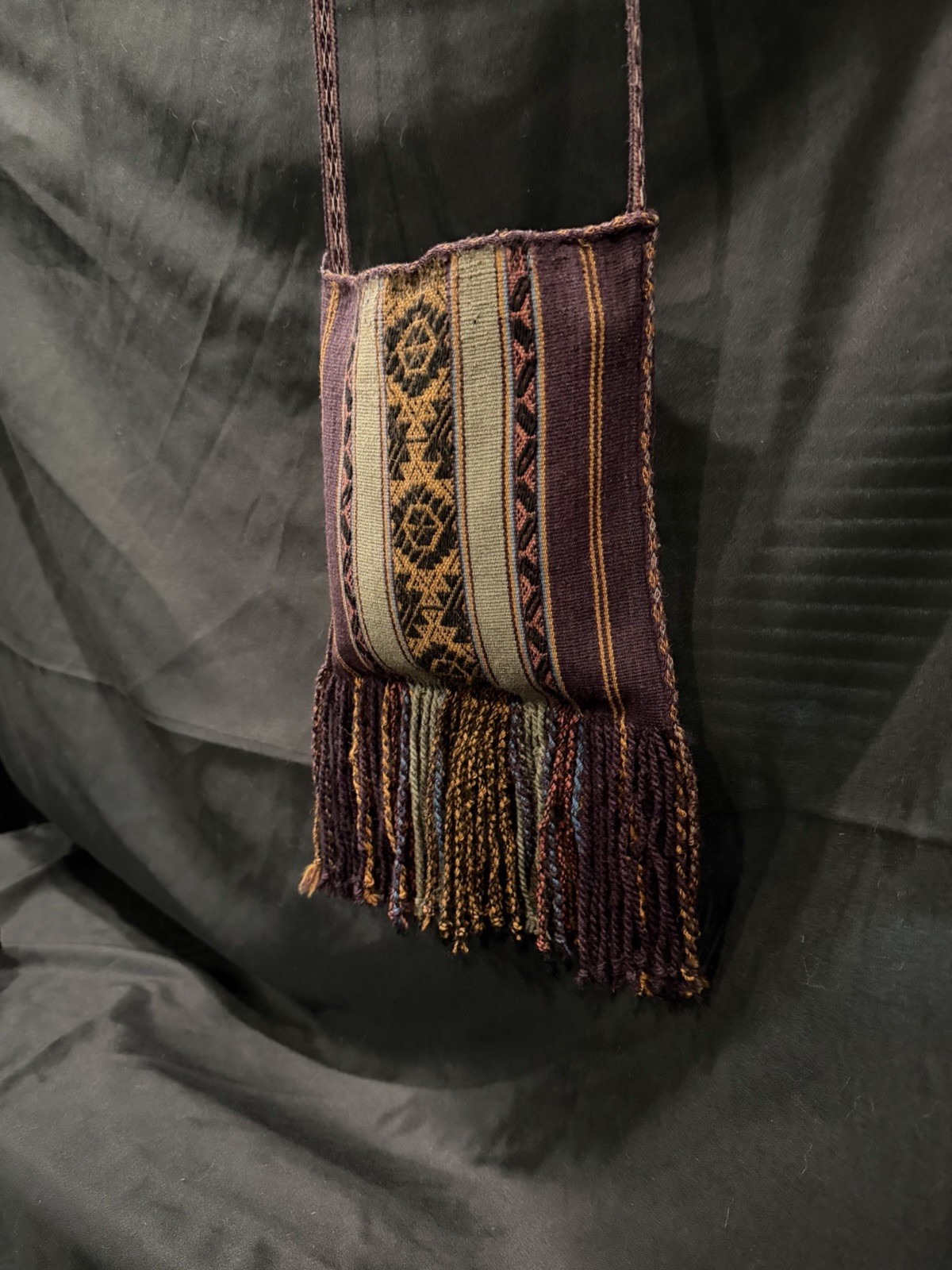 Peruvian Connection Alpaca Wool Coca Crossbody Bag - image 4