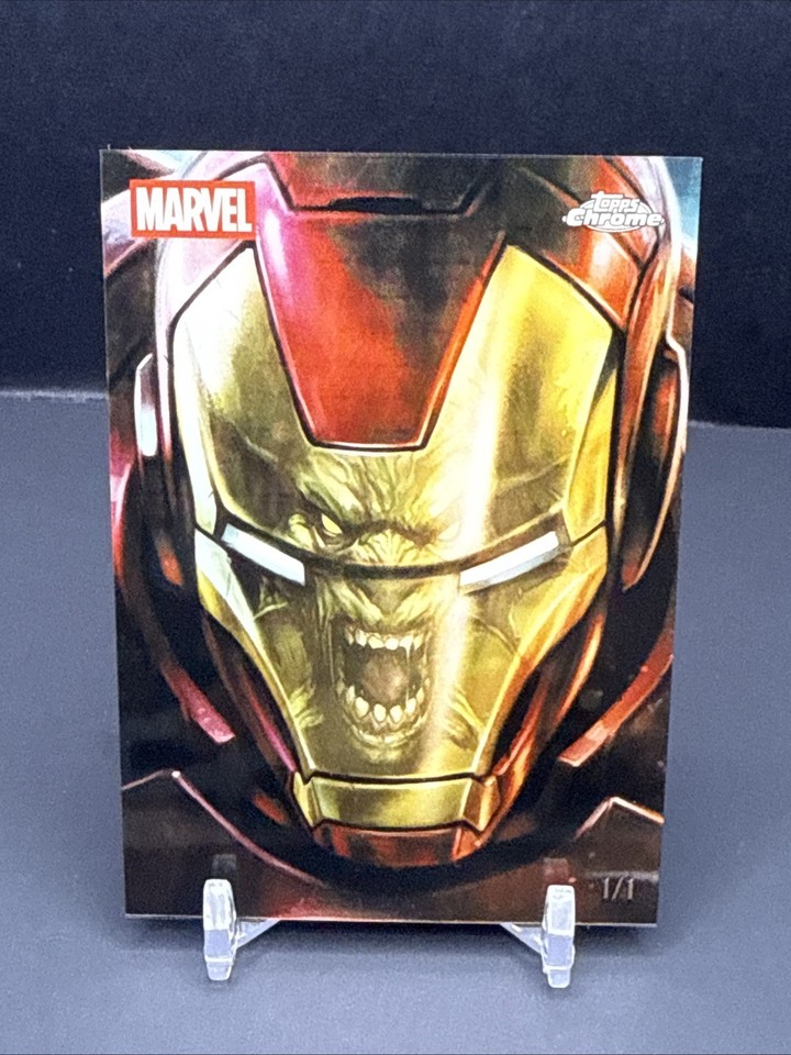 2026 Topps Chrome Marvel Iron Man & Fin Fang Foom Reflections ...