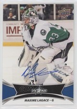2016-17 Upper Deck AHL Auto Maxime Lagace #63 Auto 14bn