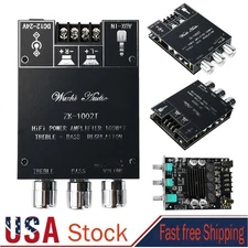 ZK-1002T 100W*2 TPA3116D2 Bluetooth Digital Stereo Audio Power Amplifier Board