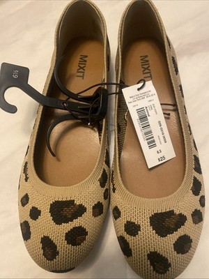 MixIt Woman s Cheetah Print Flat Shoes 6.5 - New With Tag