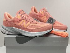 Mens 10.5 MiUSA New Balance 990v6 Sunrise Rose Pink Orange Made in USA Sneaker